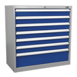 Sealey API9007 Industrial Cabinet 7 Drawer - API9007 - Sealey Tools UK - Workshop Tool Storage