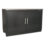 Sealey APMS02 Modular Floor Cabinet 2 Door 1550mm Heavy - Duty - APMS02 - Sealey Tools UK - Workshop Tool Storage