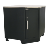 Sealey APMS15 Modular Corner Floor Cabinet 930mm Heavy - Duty - APMS15 - Sealey Tools UK - Workshop Tool Storage