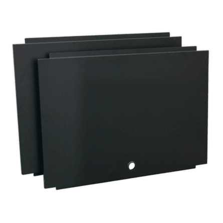 Sealey APMS17 Modular Corner Cabinet Back Panel Assembly 930mm (Pair) - APMS17 - Sealey Tools UK - Workshop Tool Storage