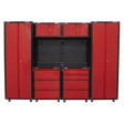 Sealey APMS80COMBO2 American Pro 2.6m Storage System - APMS80COMBO2 - Sealey Tools UK - Workshop Tool Storage