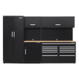 Sealey APMSCOMBO2W Premier 3.3m Storage System - Oak Worktop - APMSCOMBO2W - Sealey Tools UK - Workshop Tool Storage