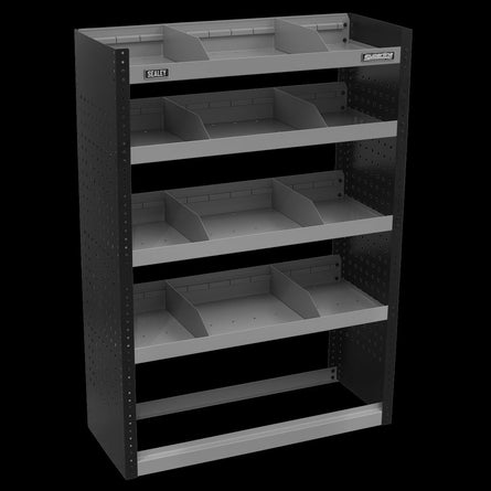Sealey APMSV01 Modular Flat Shelf Van Storage Unit 925mm - APMSV01 - Sealey Tools UK - Workshop Tool Storage