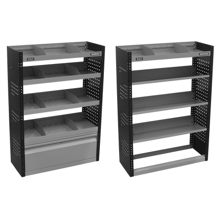 Sealey APMSVCOMBO3 Modular Van Storage System 1.85m 3 - Piece Set - APMSVCOMBO3 - Sealey Tools UK - Workshop Tool Storage