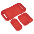 Sealey APNST4 Flexible Tool Trays Non - Slip - Pack of 3 - APNST4 - Sealey Tools UK - Workshop Tool Storage
