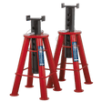 Sealey AS10 Axle Stands (Pair) 10tonne Capacity per Stand - AS10 - Sealey Tools UK - Workshop Tool Storage