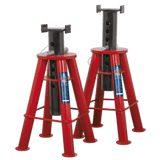 Sealey AS10 Axle Stands (Pair) 10tonne Capacity per Stand - AS10 - Sealey Tools UK - Workshop Tool Storage