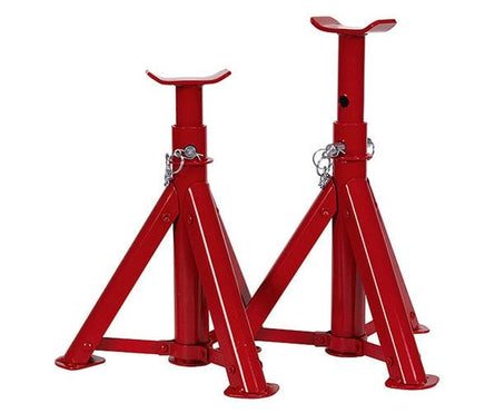 Sealey AS2000F Axle Stands (Pair) 2tonne Capacity per Stand TUV/GS Folding Type - High Lift & Specialist - SLY-7337 - Sealey Tools UK - Workshop Tool Storage