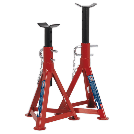 Sealey AS2500 Axle Stands (Pair) 2.5tonne Capacity per Stand - AS2500 - Sealey Tools UK - Workshop Tool Storage