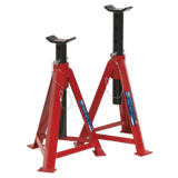 Sealey AS5000M Axle Stands (Pair) 5tonne Capacity per Stand - AS5000M - Sealey Tools UK - Workshop Tool Storage
