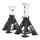 Sealey AS7S Axle Stands (Pair) 7tonne Capacity per Stand Short - AS7S - Sealey Tools UK - Workshop Tool Storage