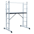 Sealey ASCL2 Aluminium Scaffold Ladder 4 - Way EN 131 - ASCL2 - Sealey Tools UK - Workshop Tool Storage