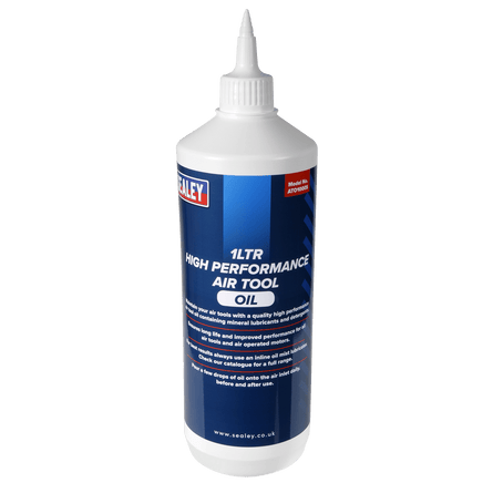 Sealey ATO1000S Air Tool Oil 1L - ATO1000S - Sealey Tools UK - Workshop Tool Storage