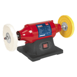 Sealey BB1502 Bench Mounting Buffer/Polisher 150mm 370W/230V - BB1502 - Sealey Tools UK - Workshop Tool Storage