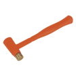 Sealey BFH12 Brass Faced Dead Blow Hammer 12oz - BFH12 - Sealey Tools UK - Workshop Tool Storage