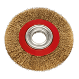 Sealey BG150/WW1 Wire Wheel 150 x 13mm 32mm Bore Narrow - BG150/WW1 - Sealey Tools UK - Workshop Tool Storage