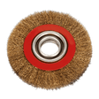 Sealey BG150/WW2 Wire Wheel 150 x 20mm 32mm Bore Wide - BG150/WW2 - Sealey Tools UK - Workshop Tool Storage