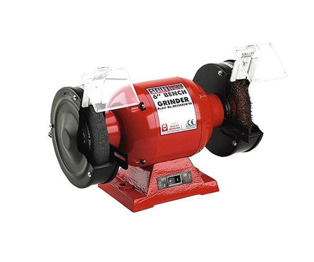 Sealey BG150XLW/98 Bench Grinder 150mm with Wire Wheel 370W/230V - Grinders - SLY-7446 - Sealey Tools UK - Workshop Tool Storage