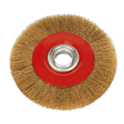 Sealey BG200/WW1 Wire Wheel 200 x 13mm 32mm Bore Narrow - BG200/WW1 - Sealey Tools UK - Workshop Tool Storage