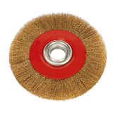 Sealey BG200/WW1 Wire Wheel 200 x 13mm 32mm Bore Narrow - BG200/WW1 - Sealey Tools UK - Workshop Tool Storage