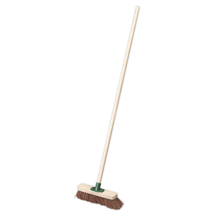 Sealey BM12S Broom 12"(300mm) Soft Bristle - BM12S - Sealey Tools UK - Workshop Tool Storage