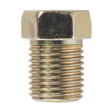 Sealey BN10100FT Brake Pipe Nut M10 x 1mm Full Thread Male Pack of 25 - BN10100FT - Sealey Tools UK - Workshop Tool Storage