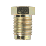 Sealey BN121 Brake Pipe Nut M12 x 1mm Male 1/4" Pipe DIN Form Pack of 10 - BN121 - Sealey Tools UK - Workshop Tool Storage