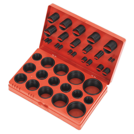 Sealey BOR419 419pc Rubber O - Ring Assortment - Metric - BOR419 - Sealey Tools UK - Workshop Tool Storage