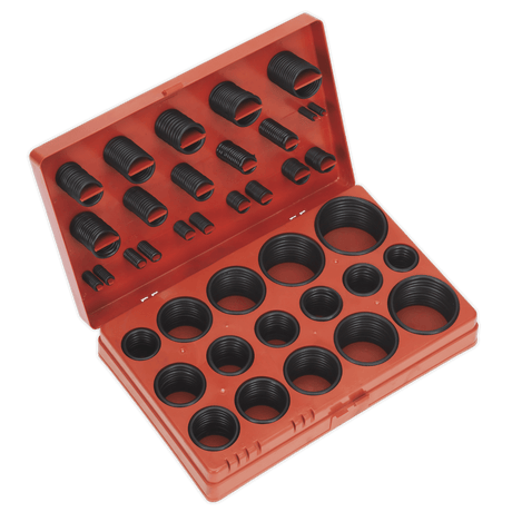 Sealey BOR419 419pc Rubber O - Ring Assortment - Metric - BOR419 - Sealey Tools UK - Workshop Tool Storage