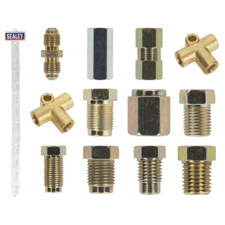 Sealey BPCSET Clip Strip Deal - Brake Pipe Connectors - BPCSET - Sealey Tools UK - Workshop Tool Storage