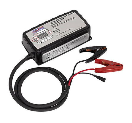Sealey BSCU25 Battery Support Unit & Charger 12V - 25A/24V - 12.5A - Electrics - SLY-18496 - Sealey Tools UK - Workshop Tool Storage