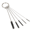 Sealey BSGC4 Spray Gun Cleaning Mini Brush Set 5pc - BSGC4 - Sealey Tools UK - Workshop Tool Storage