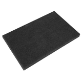 Sealey BSP1218 Black Stripping Pads 12 x 18 x 1" - Pack of 5 - BSP1218 - Sealey Tools UK - Workshop Tool Storage