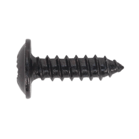 Sealey BST3513 Self Tapping Screw 3.5 x 13mm Flanged Head Black Pozi Pack of 100 - BST3513 - Sealey Tools UK - Workshop Tool Storage