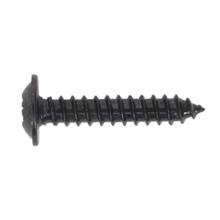 Sealey BST3519 Self Tapping Screw 3.5 x 19mm Flanged Head Black Pozi Pack of 100 - BST3519 - Sealey Tools UK - Workshop Tool Storage