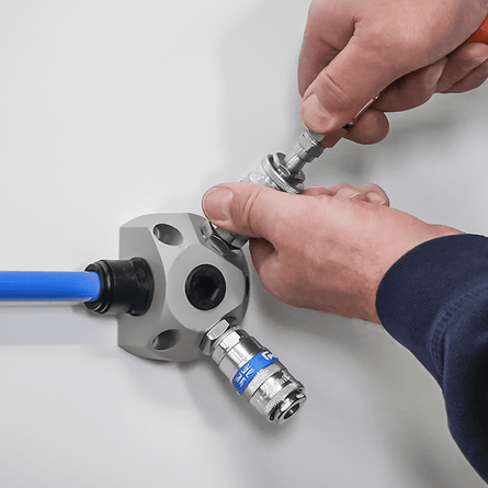 Sealey CAS12WB Wall box 3 x 1/2" BSP Connection - CAS12WB - Sealey Tools UK - Workshop Tool Storage
