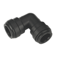 Sealey CAS15EE Equal Elbow 15mm Pack of 5 (John Guest Speedfit® - PM0315E) - CAS15EE - Sealey Tools UK - Workshop Tool Storage