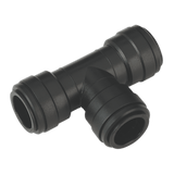 Sealey CAS22ET Equal Tee 22mm Pack of 5 (John Guest Speedfit® - PM0222E) - CAS22ET - Sealey Tools UK - Workshop Tool Storage