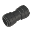 Sealey CAS22SC Straight Connector 22mm Pack of 5 (John Guest Speedfit® - PM0422E) - CAS22SC - Sealey Tools UK - Workshop Tool Storage