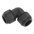 Sealey CAS28EE Equal Elbow 28mm Pack of 5 (John Guest Speedfit® - PM0328E) - CAS28EE - Sealey Tools UK - Workshop Tool Storage