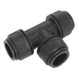 Sealey CAS28ET Equal Tee 28mm Pack of 5 (John Guest Speedfit® - PM0228E) - CAS28ET - Sealey Tools UK - Workshop Tool Storage