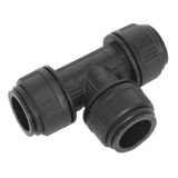 Sealey CAS28ET Equal Tee 28mm Pack of 5 (John Guest Speedfit® - PM0228E) - CAS28ET - Sealey Tools UK - Workshop Tool Storage