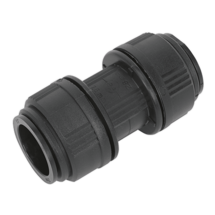Sealey CAS28SC Straight Connector 28mm Pack of 5 (John Guest Speedfit® - PM0428E) - CAS28SC - Sealey Tools UK - Workshop Tool Storage