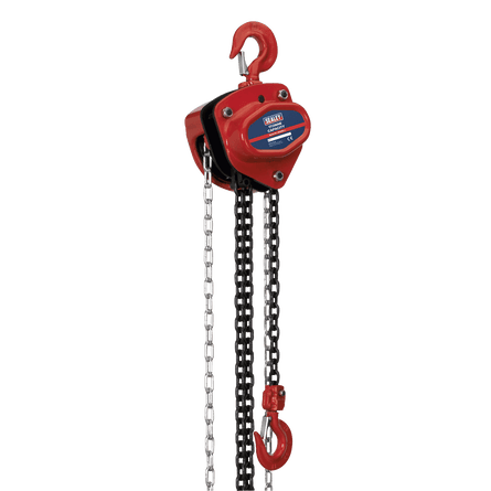 Sealey CB1000 Chain Block 1tonne 2.5m - CB1000 - Sealey Tools UK - Workshop Tool Storage