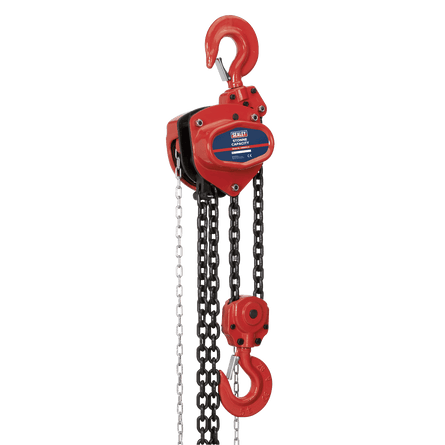 Sealey CB5000 Chain Block 5tonne 3m - CB5000 - Sealey Tools UK - Workshop Tool Storage