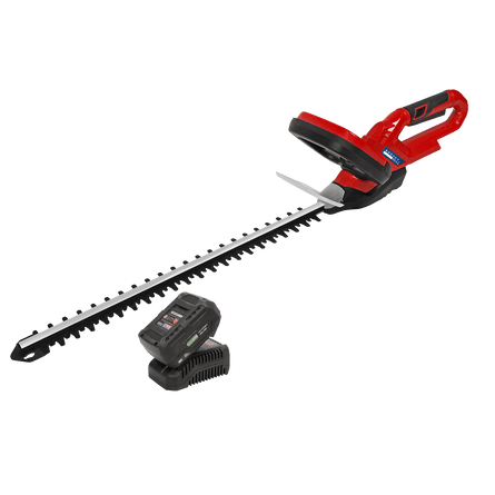 Sealey CHT20VCOMBO4 Hedge Trimmer Cordless 20V with 4Ah Battery & Charger - CHT20VCOMBO4 - Sealey Tools UK - Workshop Tool Storage