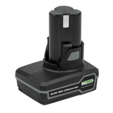 Sealey CP108VBP4 Power Tool Battery 10.8V 4Ah Lithium - ion for SV108 Series - CP108VBP4 - Sealey Tools UK - Workshop Tool Storage