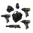 Sealey CP108VCOMBO2 SV108 Series 4 x 10.8V Cordless Combo Kit - 2 Batteries - CP108VCOMBO2 - Sealey Tools UK - Workshop Tool Storage