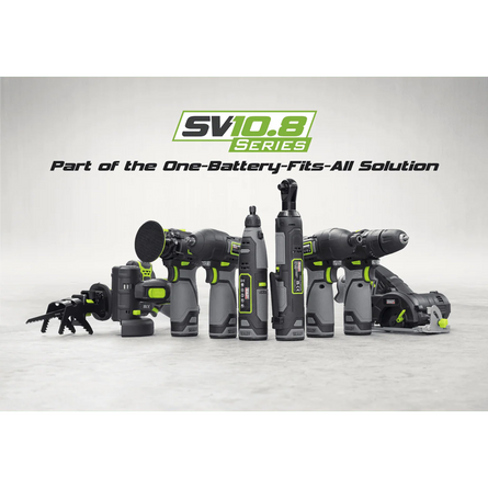 Sealey CP108VCOMBO6 2 x 10.8V SV10.8 Series Impact Wrench & Ratchet Wrench Kit - CP108VCOMBO6 - Sealey Tools UK - Workshop Tool Storage