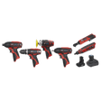 Sealey CP1200COMBO2 SV12 Series 6 x 12V Cordless Power Tool Combo Kit - CP1200COMBO2 - Sealey Tools UK - Workshop Tool Storage